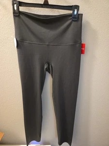 Spanx weiche und glatte 7/8-Leggings Damen große dunkle Handflächen hoher Bund neu mit Etikett - Bild 1 von 3