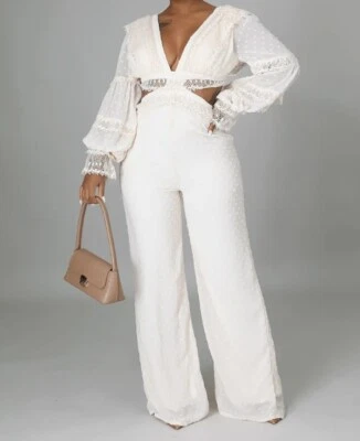 New She's Everything 露肩连身裤 - 大号 — 第 1/3 张图片