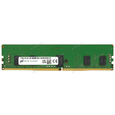 Micron 8GB DDR4-3200 RDIMM REG MTA9ASF1G72PZ-3G2 3G2E2 3G2J3 Server Memory RAM - Image 1 of 4