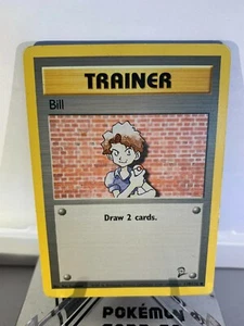 Pokemon TCG Bill 118/130 Common Base Set 2 MP Ilimitado - Imagen 1 de 2