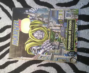 DOMAINS OF DR DOOM MARVEL SUPERHEROES CAMPAIGN SET D&d AD&D TSR RPG 1982 - Picture 1 of 2