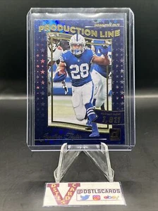 2022 Panini Donruss - JONATHAN TAYLOR PRODUCTION LINE GALACTIC #PRD-6 - Bild 1 von 3