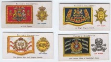 Full Set - 1924 - Drum Banners & Cap Badges - Player