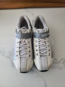 Shimano Clipless SH-FN20WA Cycling Shoe Grey/Blue US size 5 - w/Cleat - Picture 1 of 8