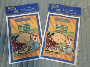 2 Packungen mit 8 oder 16 Disney Playhouse Stanley ~ Kunststoff Leckerbissen Gefallen Partysack Taschen - Bild 1 von 2