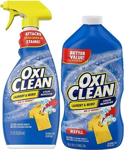 OxiClean Laundry Stain Kit: 21.5 oz. Spray Bottle + 56 oz. Refill - Picture 1 of 4
