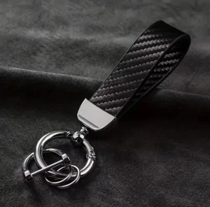 Carbon Schlüsselanhänger Hochwertig Elegant Stylisch Perfekt als Geschenk Herren - Bild 1 von 5