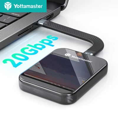 Yottamaster Portable Externe SSD mit Magnetische für iPhone 16/15 Pro Max 1 TB - Bild 1 von 4