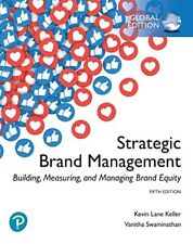 Strategic Brand Management: Building, Measuring, and Managing Brand Equity, Global Edition by Vanitha Swaminathan, Kevin Keller (Paperback, 2019)