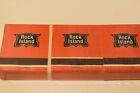 6 Rock Island Railroad Matchbooks