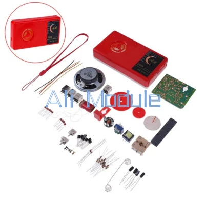 1 Set 7 Tube AM Radio Elettronica HX108-2 Kit Fai da Te Kit Apprendimento Elettronico NUOVO