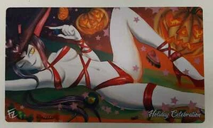Force of Will PLAYMAT Holiday Celebration Halloween Festival 2018 - FOW TCG - Imagen 1 de 1