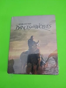 NEW - Dances With Wolves / Kevin Costner (Blu-Ray Steelbook) Free ShipN! - Picture 1 of 1