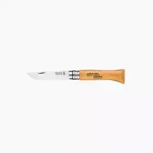 Opinel Classic No 6 Beechwood Handle Carbon Steel Folding LockBlade Pocket Knife - Picture 1 of 1