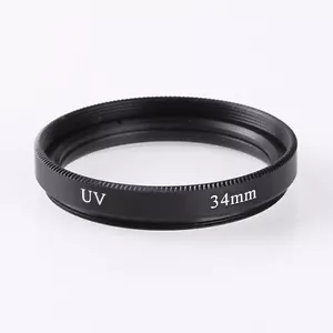 34mm Haze UV filter Ring for Canon Nikon Sony Fujifilm 34mm Lens Camera - Picture 1 of 3