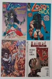 Lote de 4 cómics de DC Lobo y Animal Man - Imagen 1 de 2