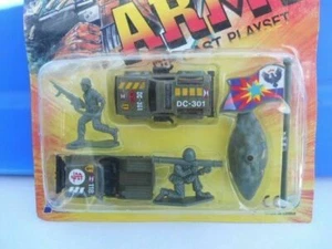 Army Military Soldiers & Accessories Toy Pretend Play Set #Ty146 - Picture 1 of 3