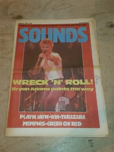 SOUNDS APRIL 13 1985 BRYAN ADAMS PLAYN JAYN THE DAMNED - Bild 1 von 1