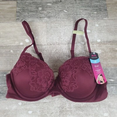Sujetador con aros Maidenform Comfort Devotion Your Lift para mujer 34B convertible Foto 1 de 4