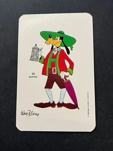Vintage Calendario Bolsillo 1988 Walt Disney Goofy Austria Vestido 23 #1433 - Imagen 1 de 2