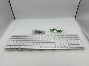 Matias FK318S Extended Aluminum USB Keyboard | 2x USB ports | Free Shipping - Picture 1 of 8