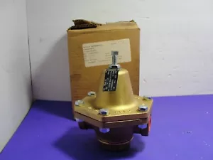 NEW Cash Valve BZDWSSBBS01AD Bronze Regulator, 2-20D PSI, 3/4" NPT WATER / AIR. - Picture 1 of 9
