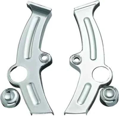 Cubiertas de cuadro Kuryakyn 7851 cromadas Boomerang 2000-2007 Harley Softail FLST FXST Foto 1 de 4