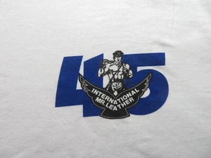 CAMISA INTERNACIONAL MR. CUERO CHICAGO 45 ANIVERSARIO BLANCA S/S TALLA GRANDE - Imagen 1 de 2