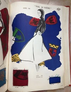 MODE PARISIENNE KATALOG WINTER 1958-59 STOFFE AGP ILLUSTRE ORIGINAL GUTSCHEINE - Bild 1 von 12