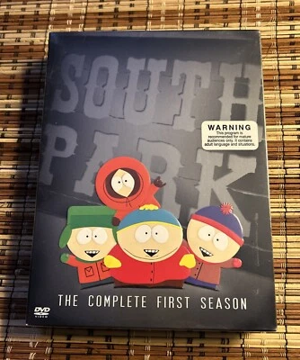 SOUTH PARK The Complete First Season (DVD, 2002) New & Sealed - Image 1 of 4