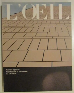 1966 ART L'OEIL MAGAZINE N° 134 SPECIAL ARCHITECTURE & URBANISM 20TH CENTURY - Picture 1 of 2