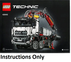 ANLEITUNG NUR LEGO MERCEDES-BENZ ARCOS 3245 42043 NEUE Bücher aus Set Technic - Bild 1 von 2