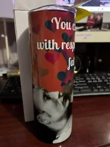 Hannibal Lecter Will Graham 20 oz tumbler Mads Mikkelsen Hugh Dancy NEW - Picture 1 of 3