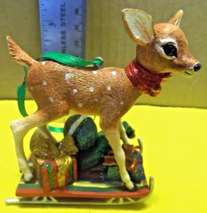 Danbury Mint The Baby Animal Ornaments FAWN - Bild 1 von 5