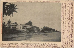 PC LIBREVILLE ETABL. BRANDON ET ALLEE DES COCOTIERS GABUN AFRICA (a23454) - Bild 1 von 2