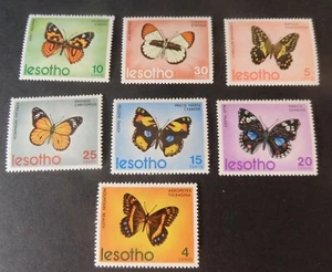 Farfalle farfalle Lesotho 1973 SG239/45 MNH UM non montata come nuova mai incernierata - Foto 1 di 1