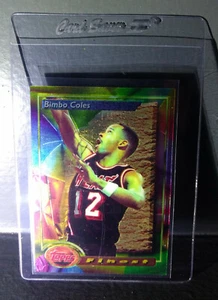 1993-94 tarjeta de baloncesto Topps Finest Bimbo Coles #146 - Imagen 1 de 2