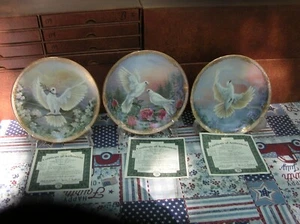 Three Plates OF RADIANT MESSENGERS BY LARRY K. MARIN NO BOXES - Picture 1 of 7