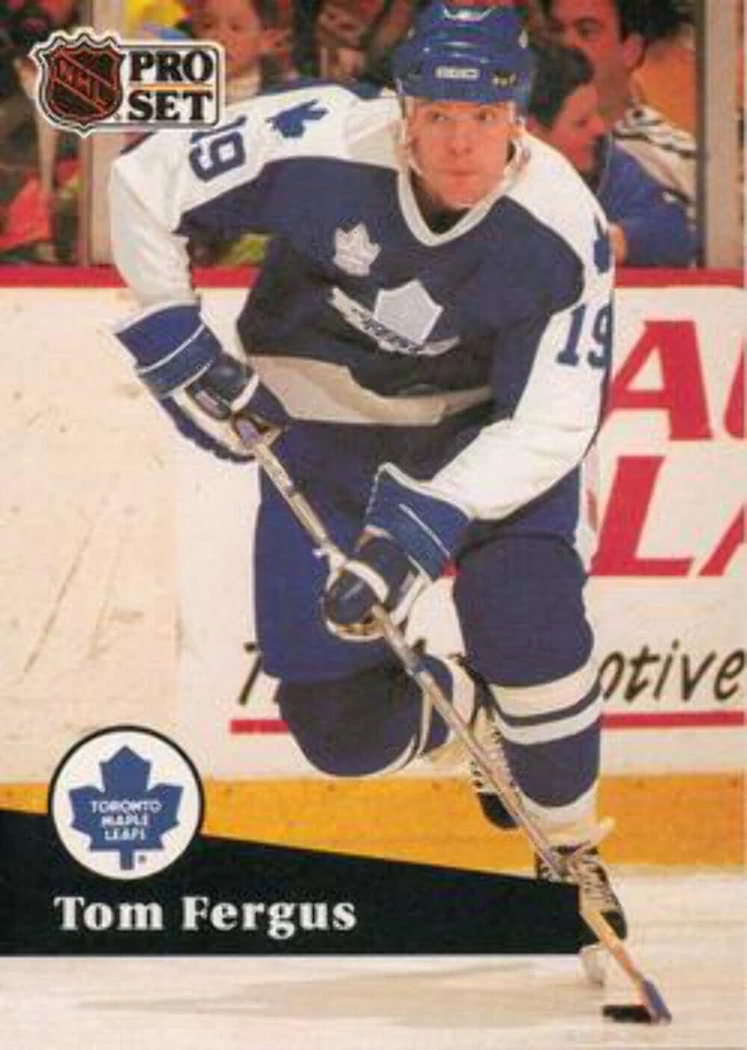 #234 Tom Fergus - 1991-92 Pro Set Hockey - Image 1 of 1