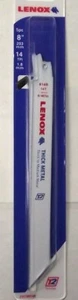 Lenox 21519814R 8" x 14 TPI Metallschneiden Bi-Metall Recip Sägeblätter 5 Stück USA - Bild 1 von 1