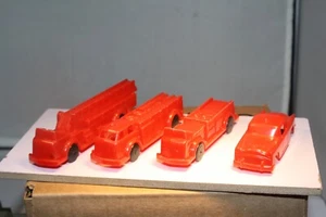 1950s Era American LaFrance Fire Truck Set Kellogg's Promo Made in USA - Picture 1 of 5