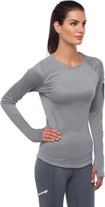 Prendas para el torso Westcomb para mujer luminosas de lana Polartec Power ¡Hechas en Canadá! Talla pequeña - Imagen 1 de 8