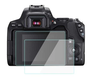 Glass for Canon EOS Rebel SL3 250D 200DII Screen Protector Tempered Glass 2-Pack - Picture 1 of 5