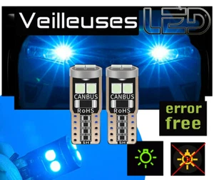 Para Asiento Exeo 3R Bombillas LED Azul Luces Posición de sin Errores - Bild 1 von 1