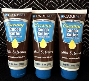 3pk CAREALL CREMOSA MANTECA DE CACAO SUAVIZANTE DE MANOS Y PIEL HIDRATA UNIFICA EL TONO DE PIEL - Imagen 1 de 4