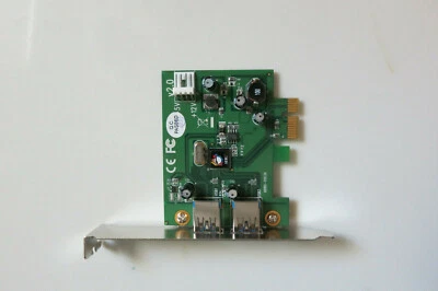 SIIG-DP SUPERSPEED USB 2-PORT PCle- JU-P20412-S2 DP SuperSpeed USB 3.0 2-Port PC - Image 1 of 2