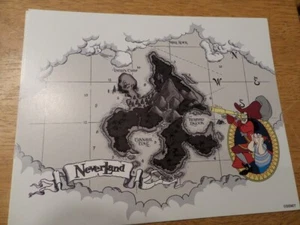Disneyland Peter Pan map to collect mini pins, new - Picture 1 of 2