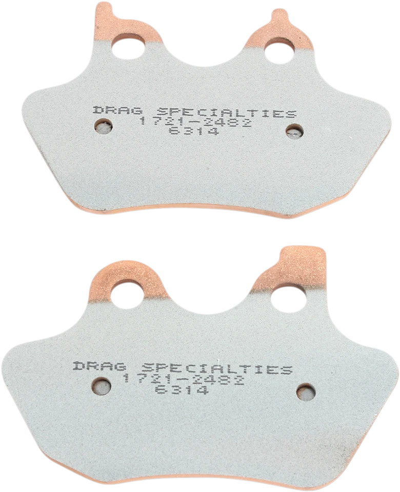 Pastillas de freno sinterizadas 2007 para Harley Road King Custom FLHRS Drag Specialties Foto 1 de 1