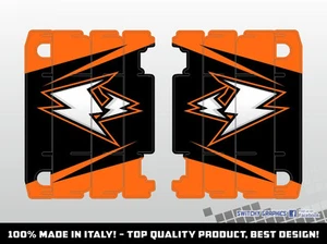 Kit Autocollant Fentes Radiateurs DROP C pour Moto SX Sx-f 2016 2017 2018 Decals - Picture 1 of 1