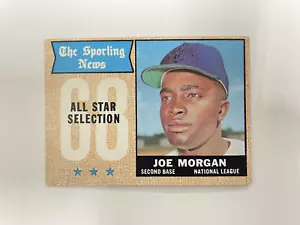 1968 Topps #364 - Sporting News All-Stars Joe Morgan - Picture 1 of 2